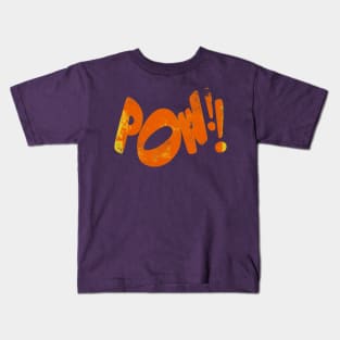 Pow! Superhero sound effect Kids T-Shirt